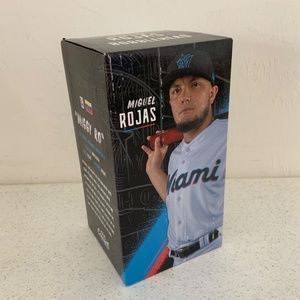 New MLB Miami Marlins Miguel Rojas 'Miggy Ro' Collectible Bobblehead